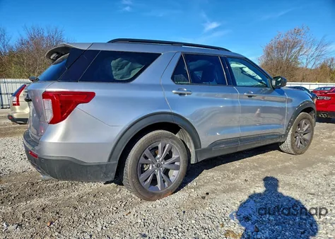 2021 Ford Explorer Xlt из США, поврежденный, VIN 1FMSK8DH0MGA91961